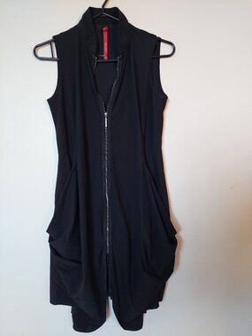 Cute Tunic Dress By Sunlight Paris Model Brazil Black Size T1 US S 4-6